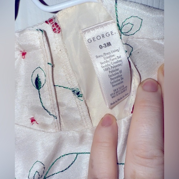 0-3 Month George Infant Dress - Picture 3 of 5